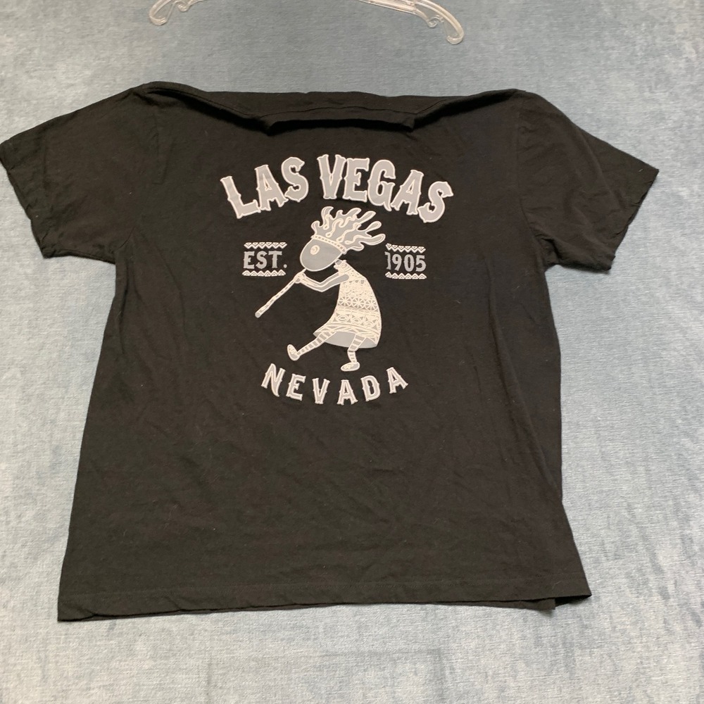 Smart Blanks Las Vegas Nevada T Shirt Mens XL Black Cotton Short Sleeve Graphic